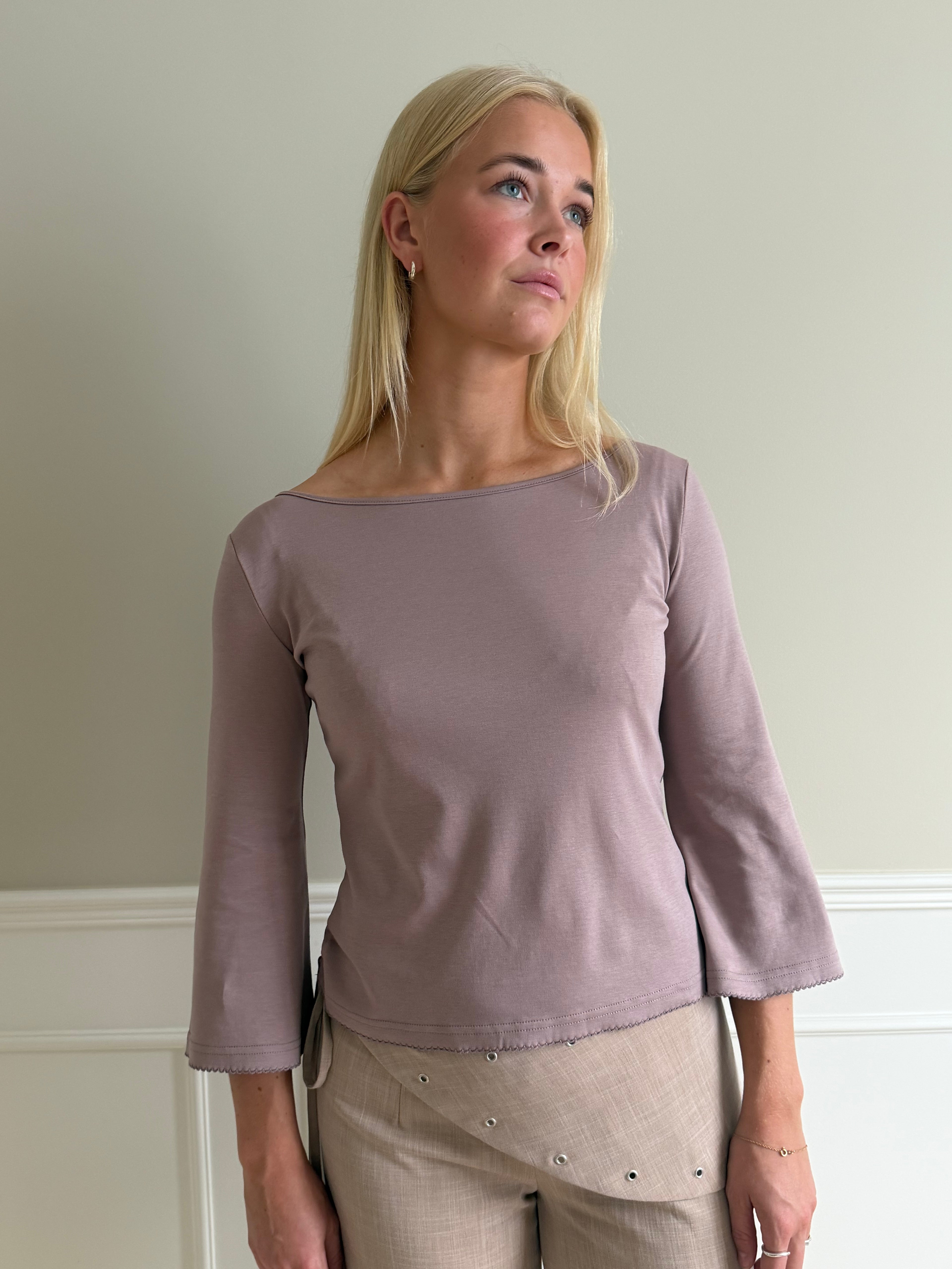 Softflare top Dusty Mauve