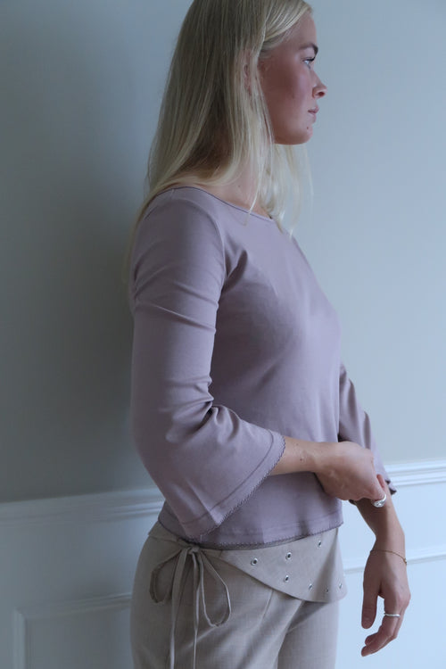 Softflare top Dusty Mauve